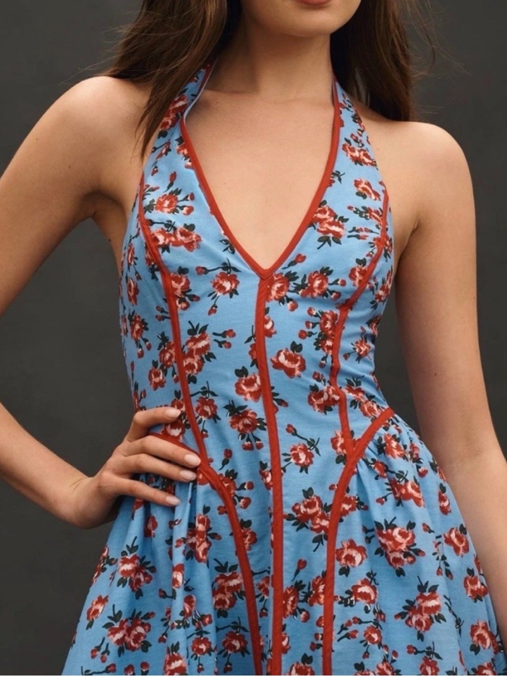 Anthropologie Midi Dress NWT - Picture 2 of 8